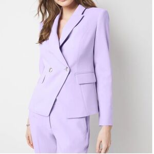 White House Black Market  lavender women’s suit